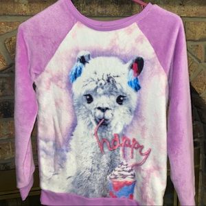 Justice girls soft sweater..